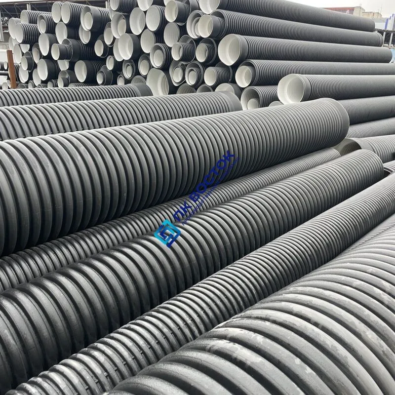 Труба пэ канализационная 315/271 SN6 гофрированная двухслойная