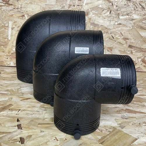 Отвод с закладными электронагревателями 90 градусов ПНД 90 мм SDR11 Xinda (XD)