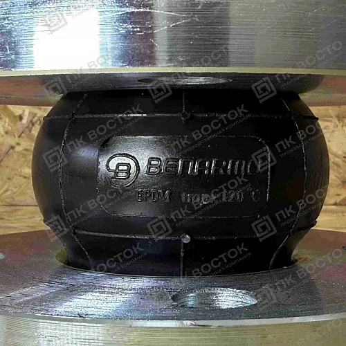 Компенсатор резиновый фланцевый Ду 350 антивибрационный EPDM Ру16 Benarmo